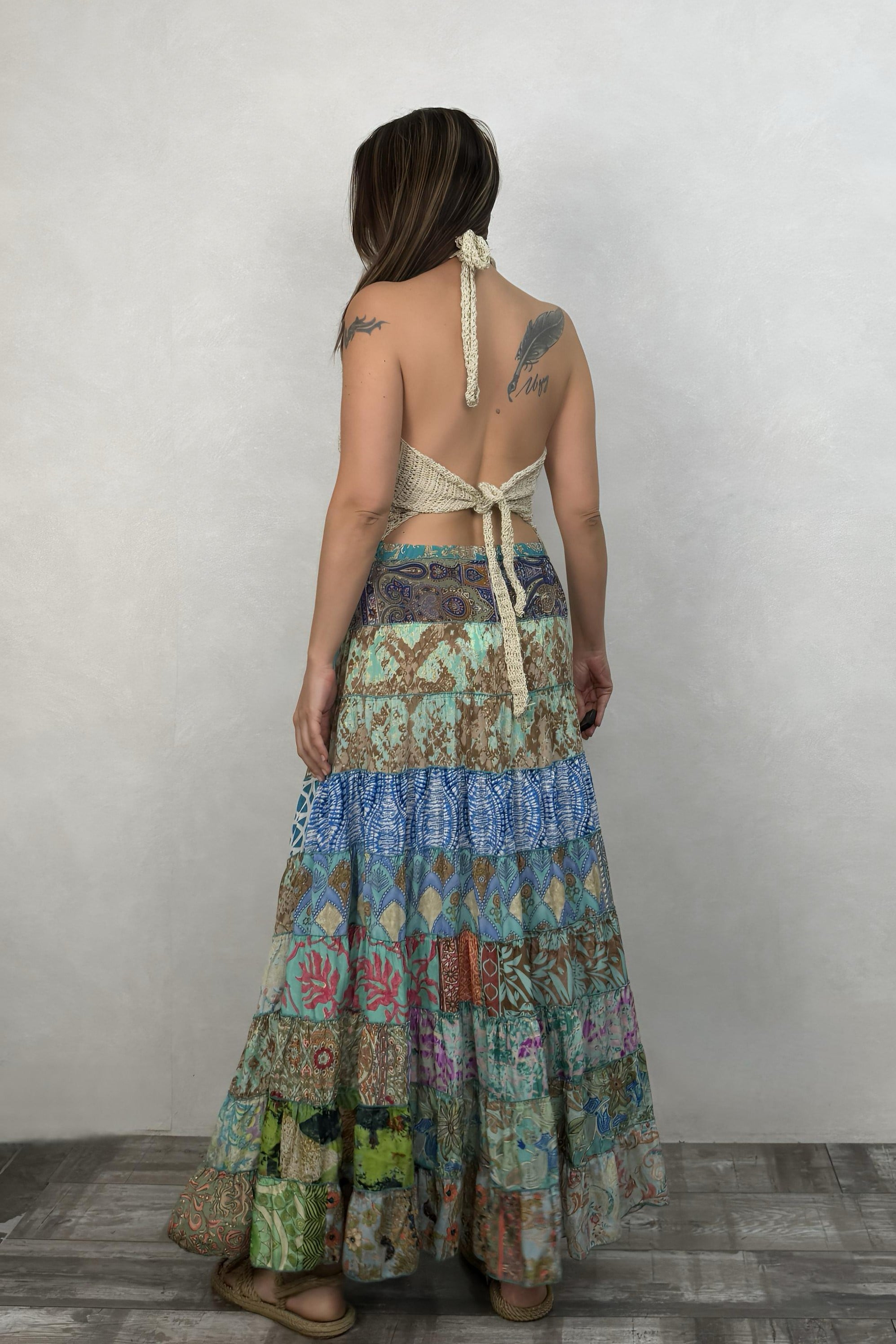 . - Gypsy Patch İpek Etek - Diez 2