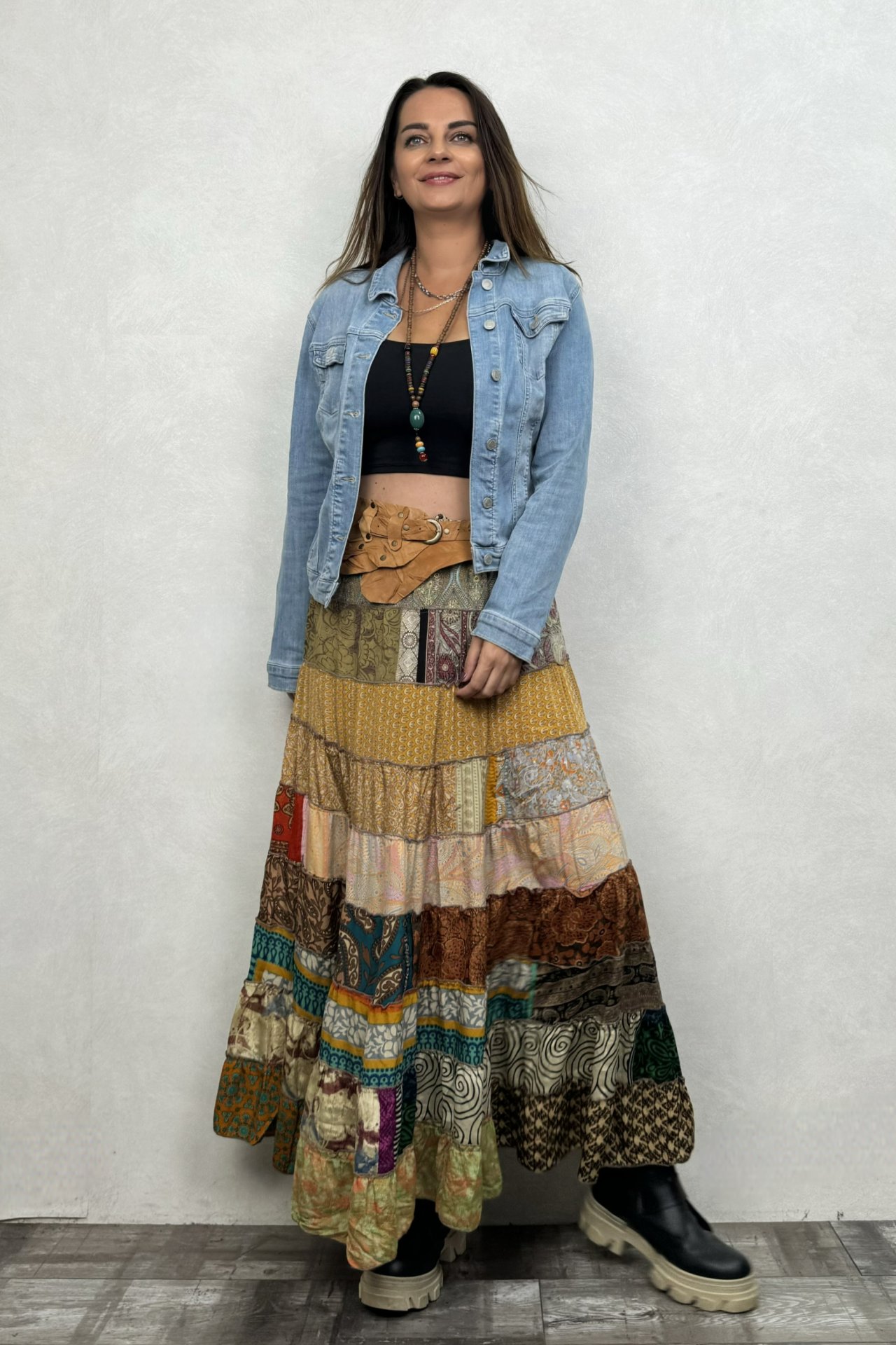 Gypsy Patch İpek Etek-Diez
