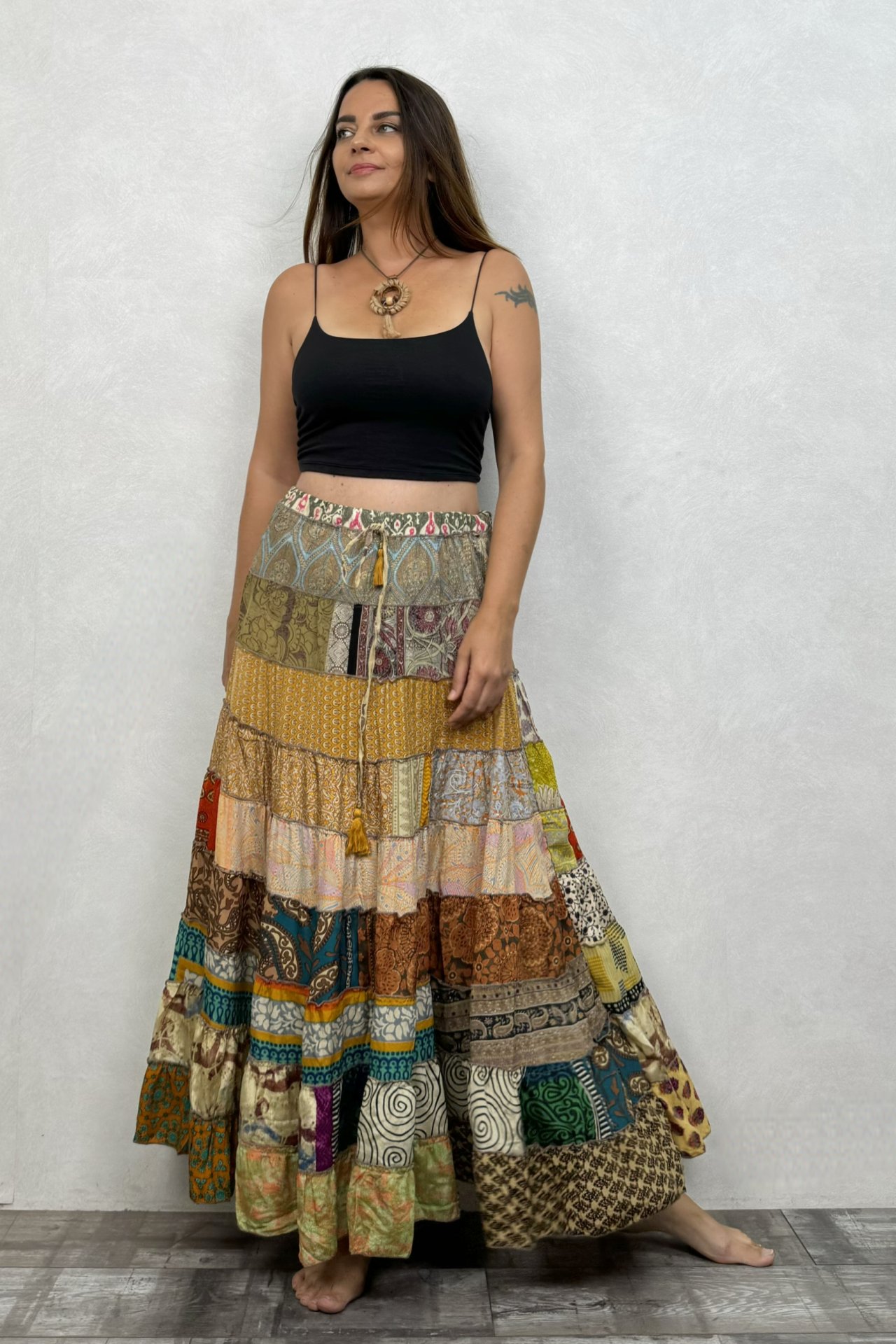 Gypsy Patch İpek Etek-Diez