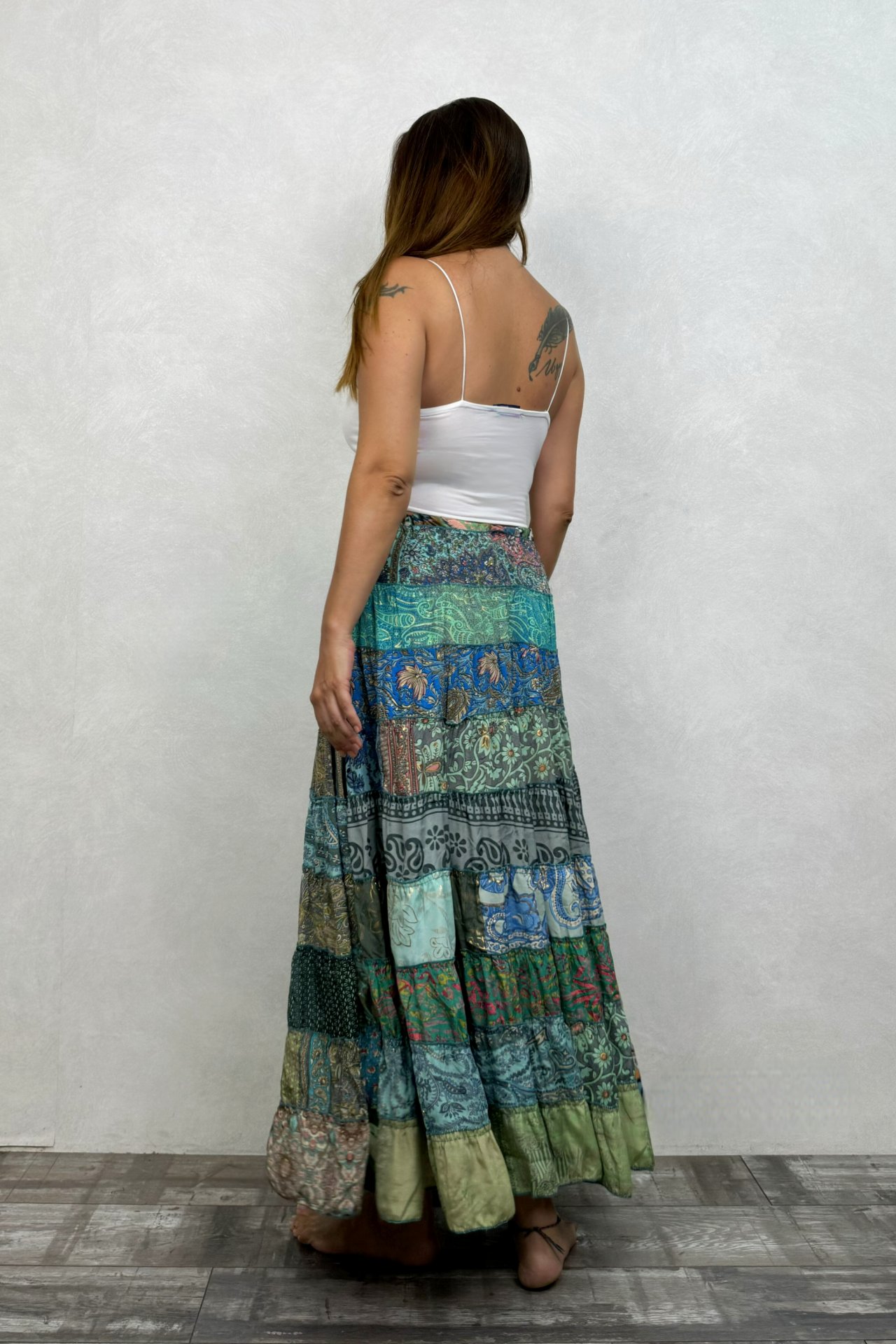 Gypsy Patch İpek Etek-Ocho