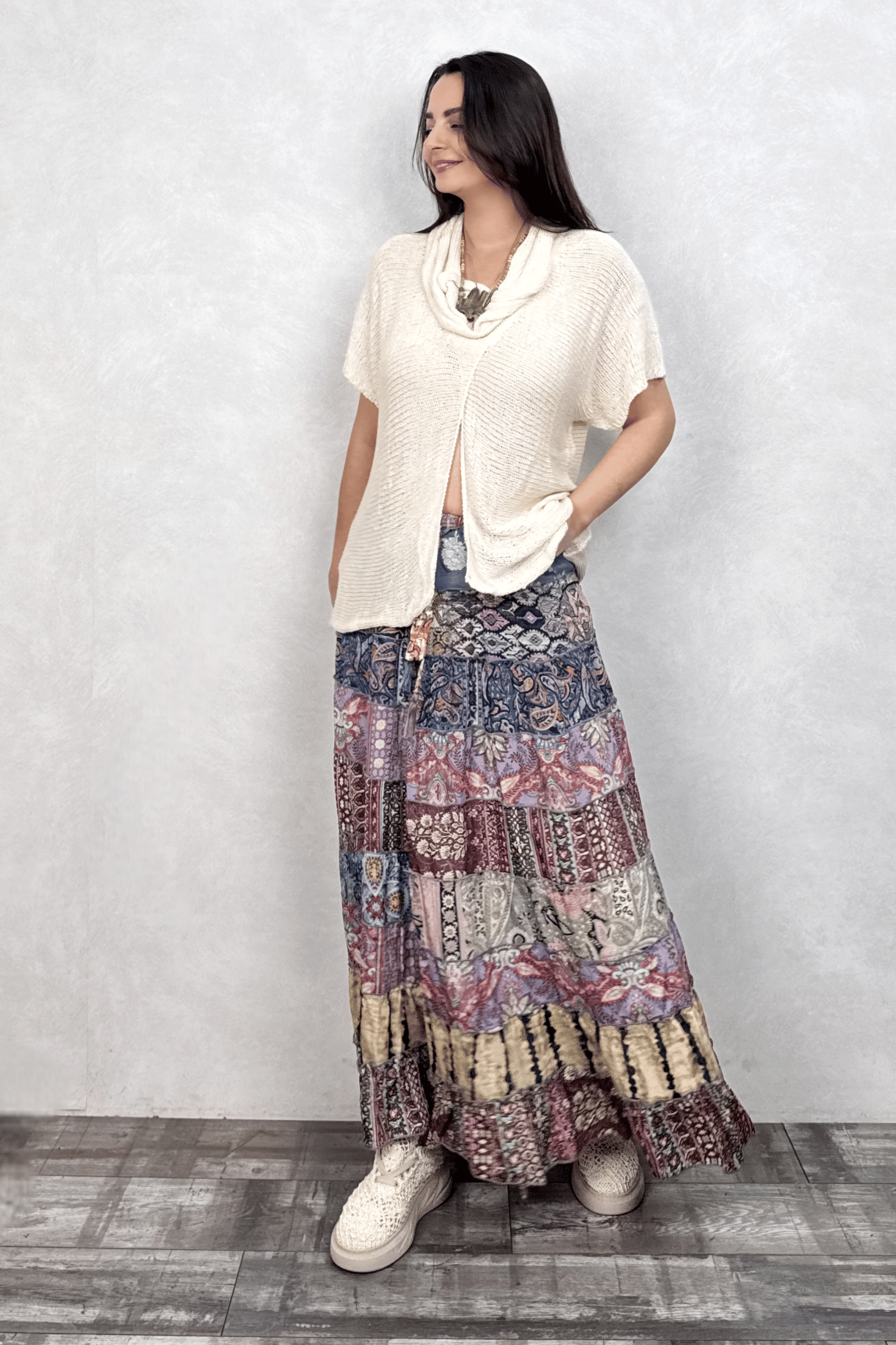 . - Gypsy Patch İpek Etek - Onze