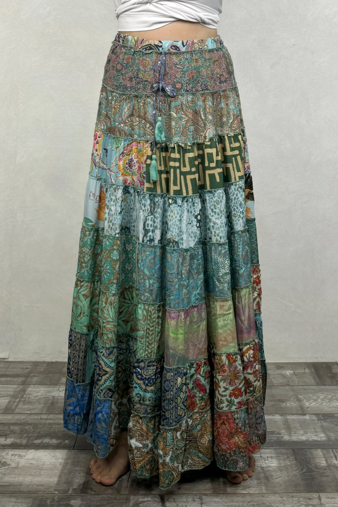 Gypsy Patch İpek Etek-Seis
