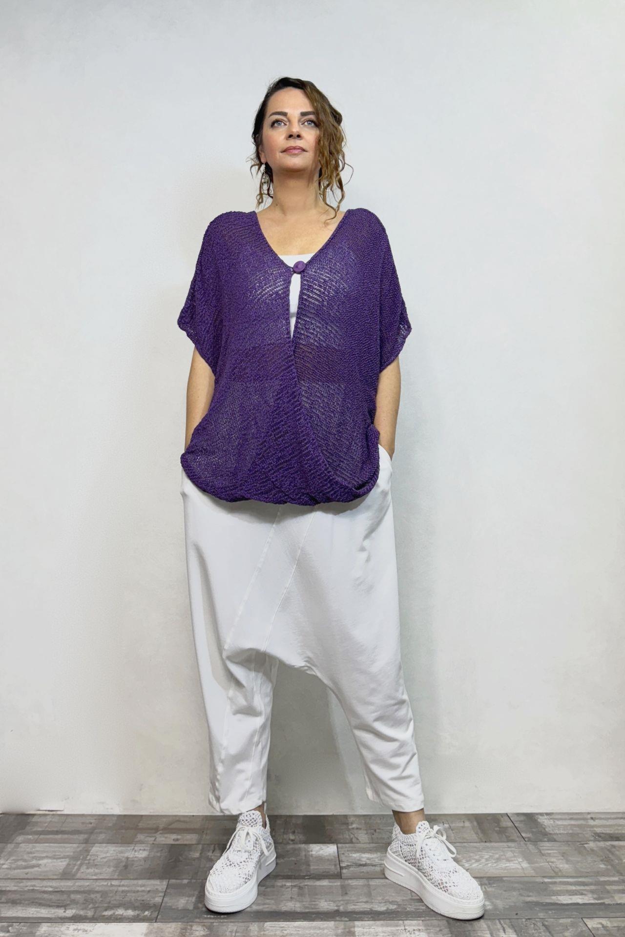 Lamante  Zoi Şalvar - Beyaz