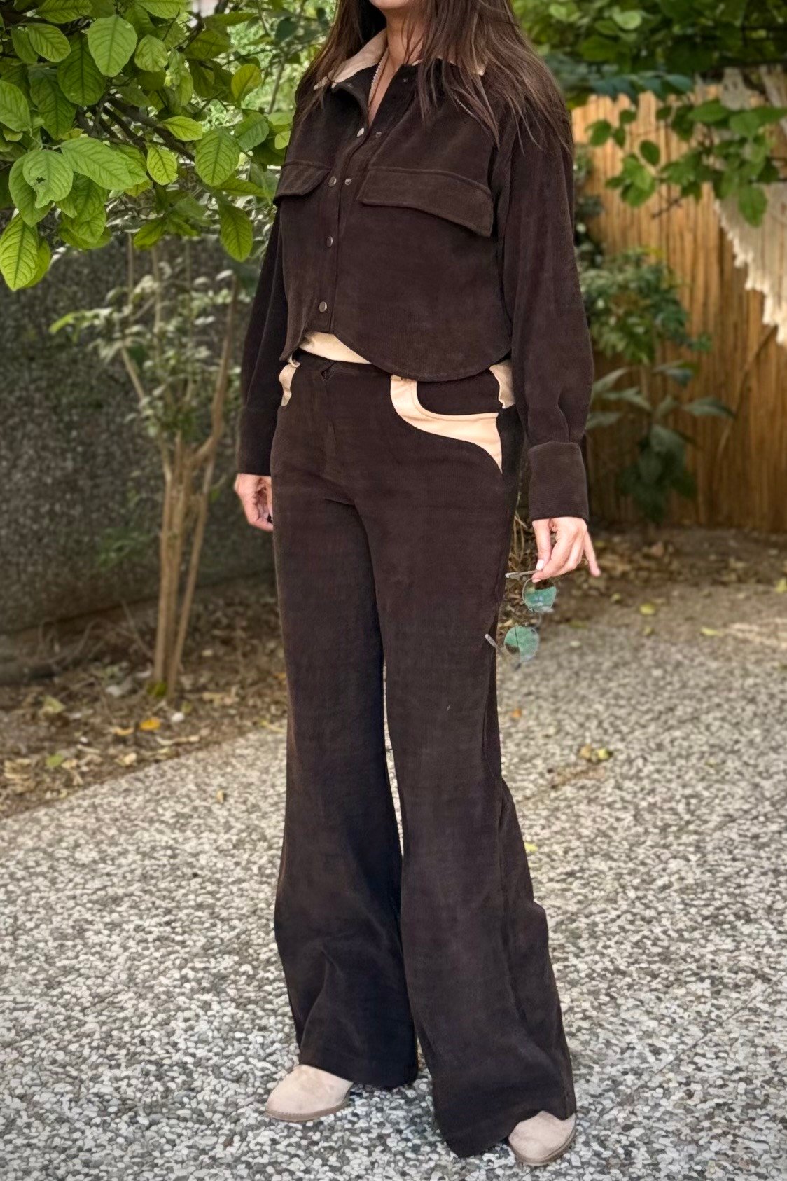 . - Lamante Desert Pantolon - Kahve 