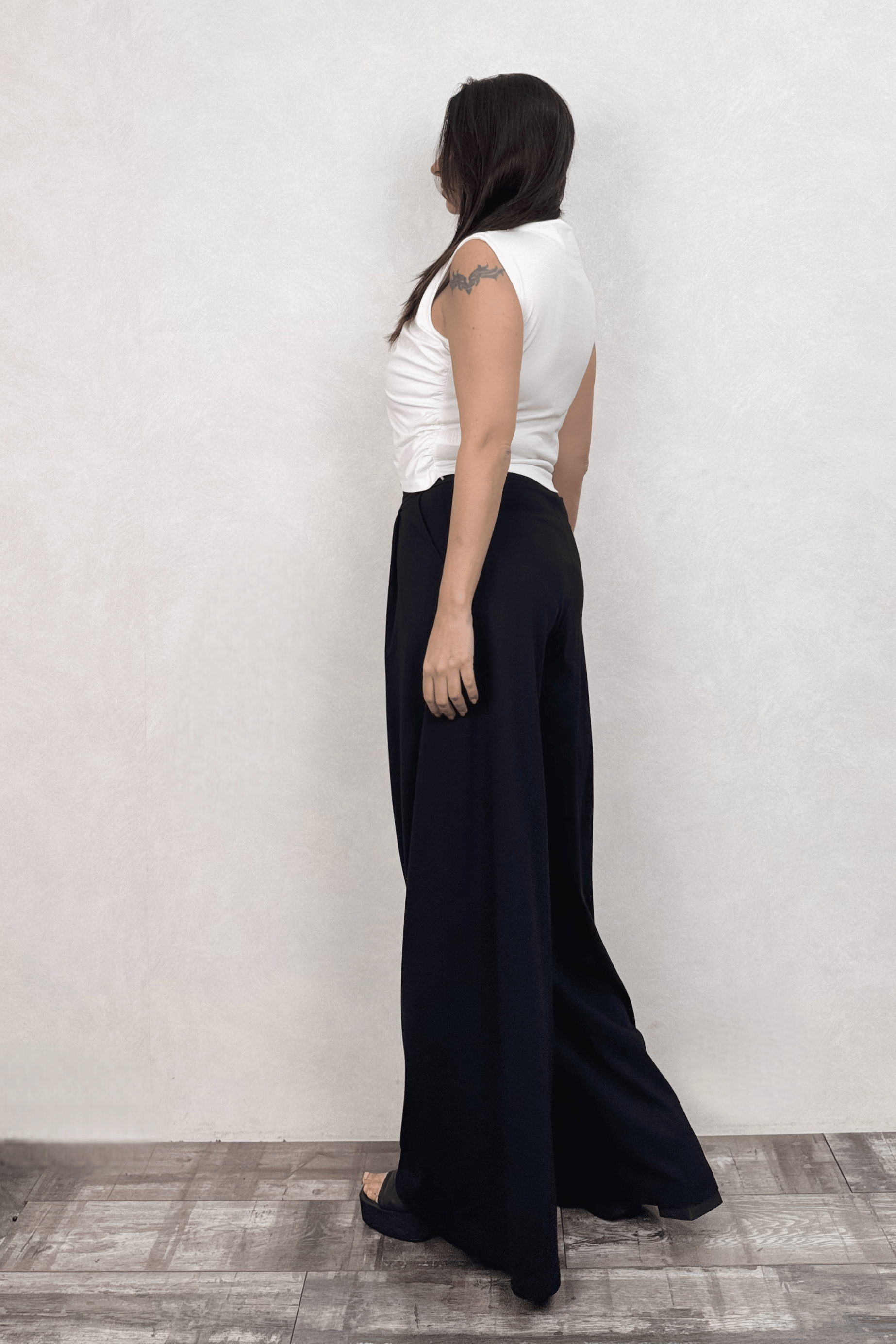 . - Lamante Fancy Bluz - Beyaz