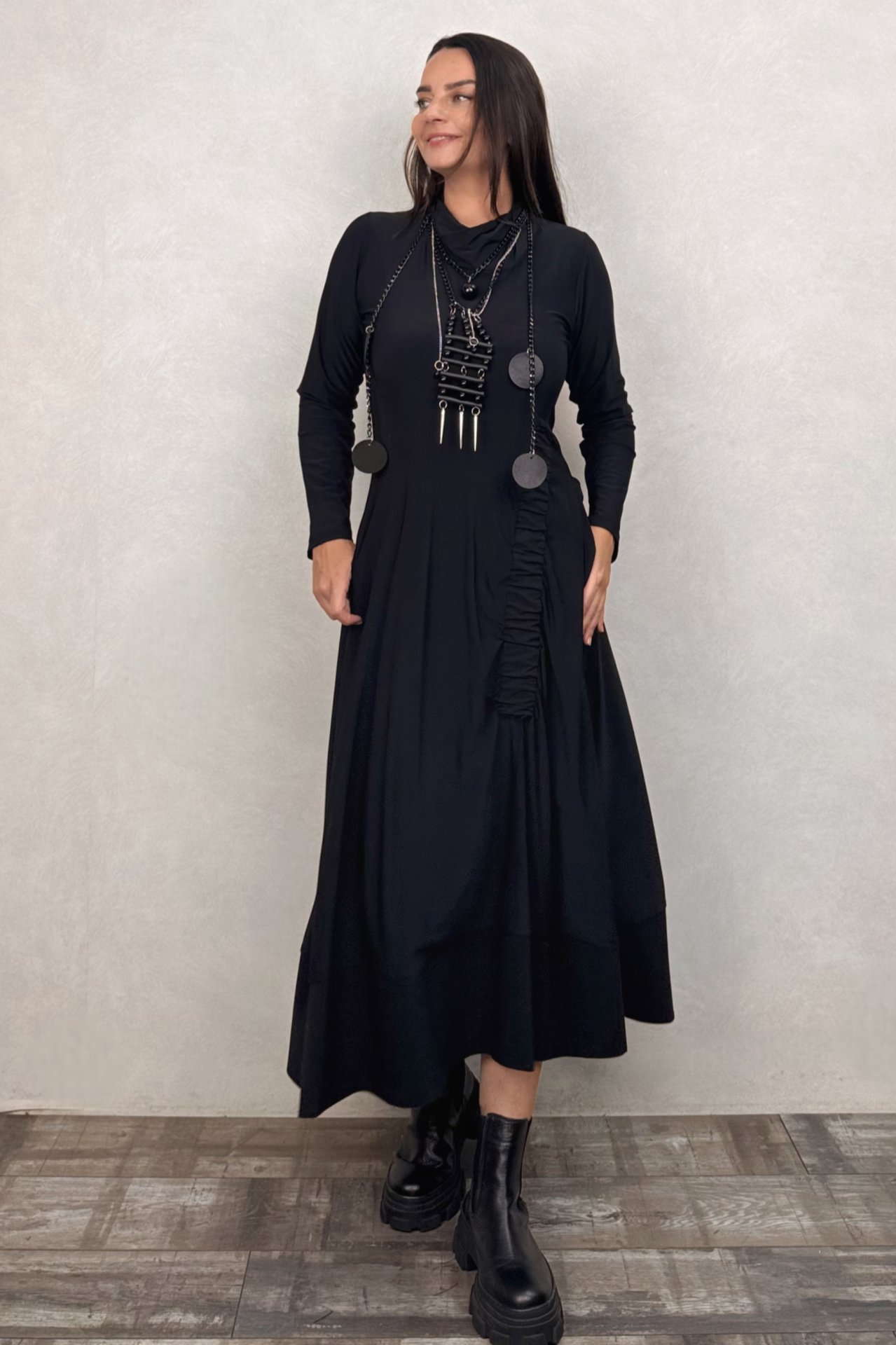 Lamante Siena Elbise - Siyah