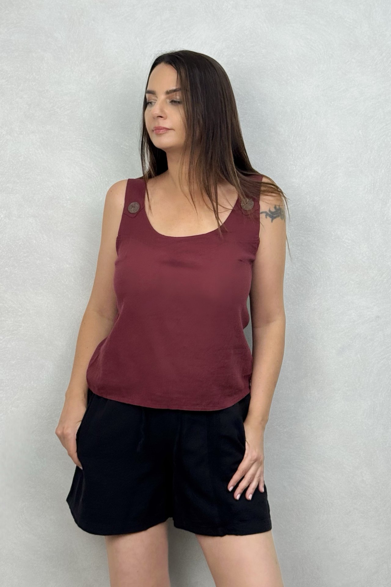 Lipa Kısa Şort - Siyah