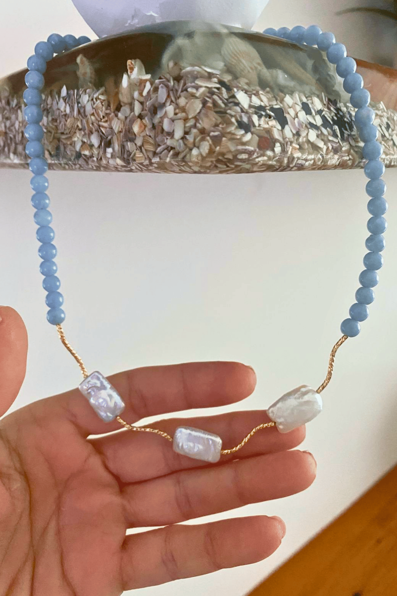. - Nefes Kolye Bileklik Set