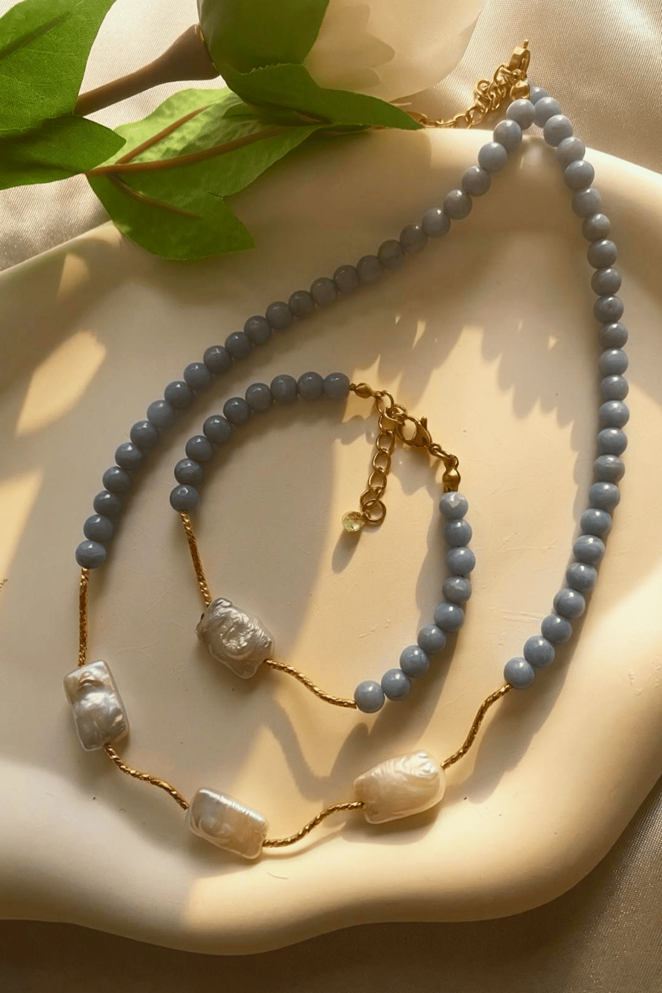 . - Nefes Kolye Bileklik Set
