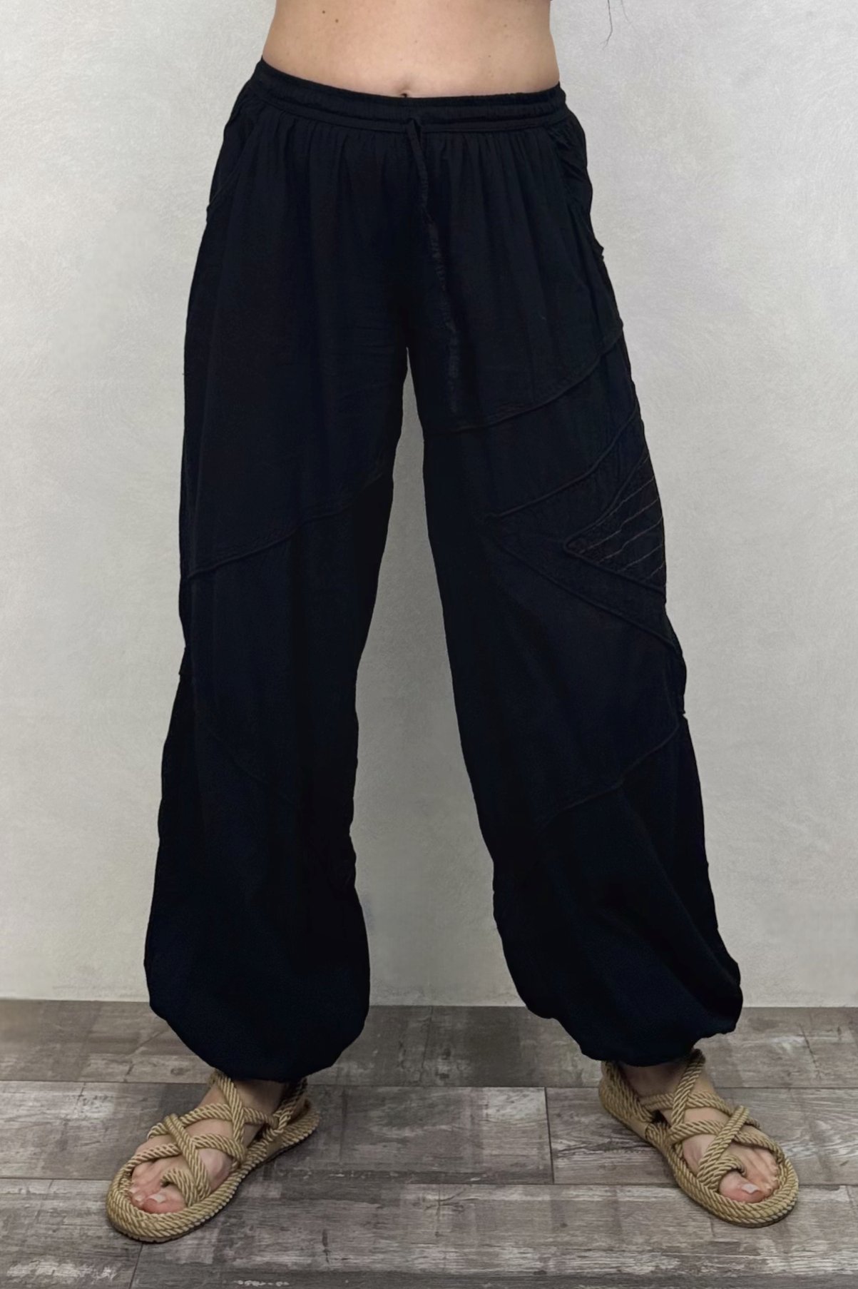 Nepal Pantolon - Siyah