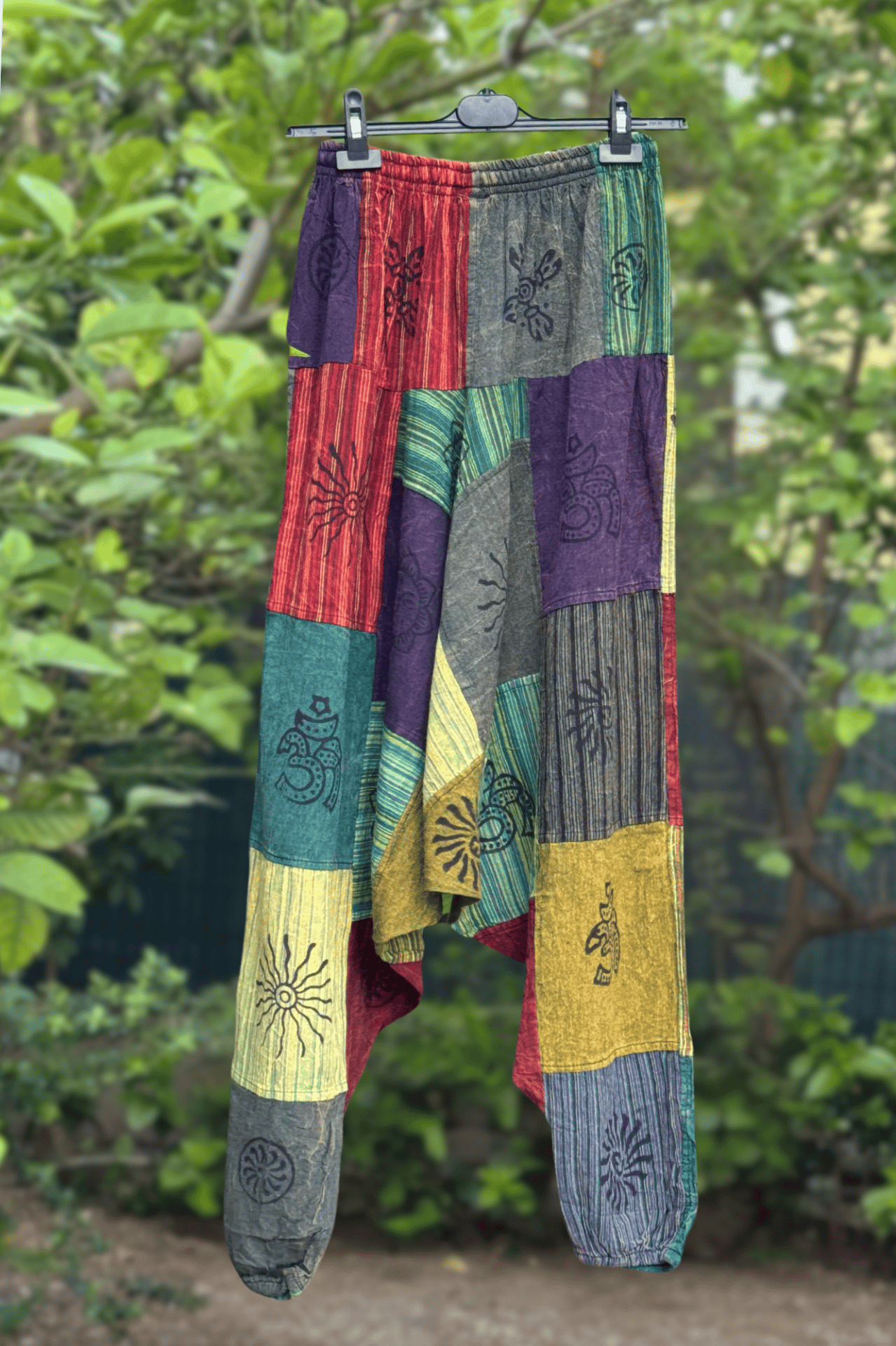 Nepal Patch Şalvar - Çok Renkli 2