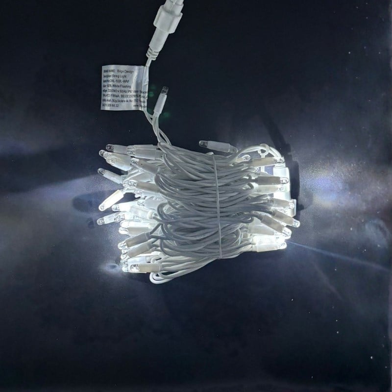 10 Metre Eklenebilir İp Led Beyaz Flaşlı WAF