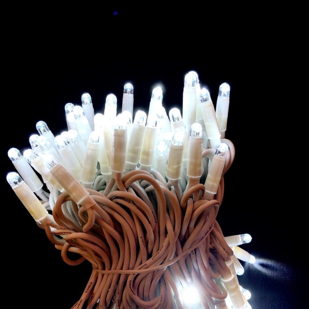 10 metre Eklenebilir İP Led Beyaz Işık Beyaz Flaşlı