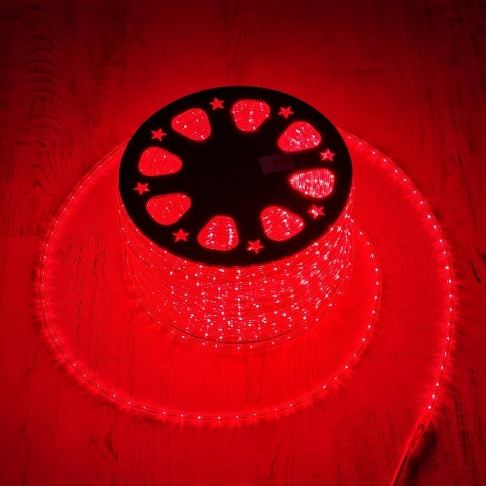 11mm Hortum Işık Kırmızı 24v