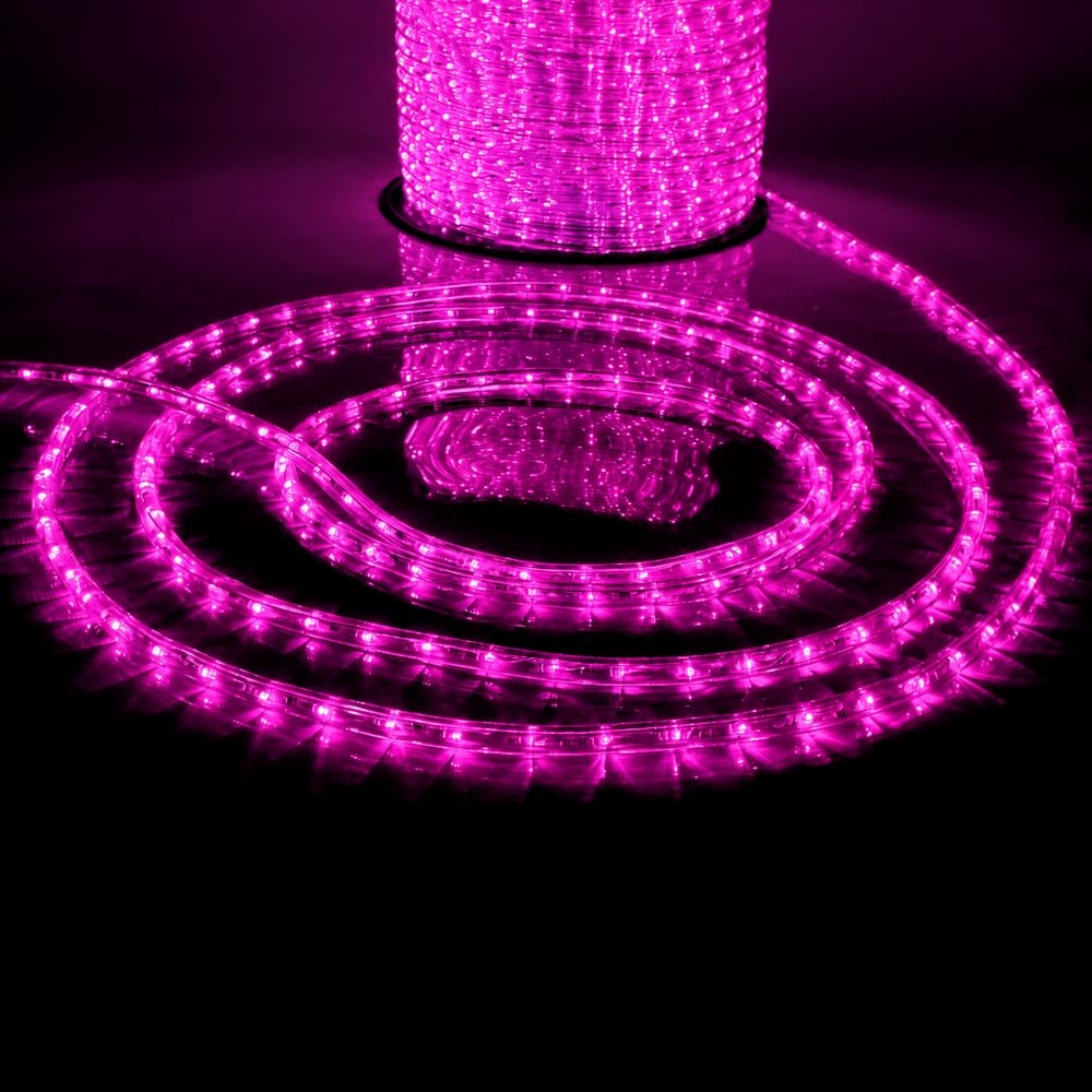 13mm Hortum Işık Pembe