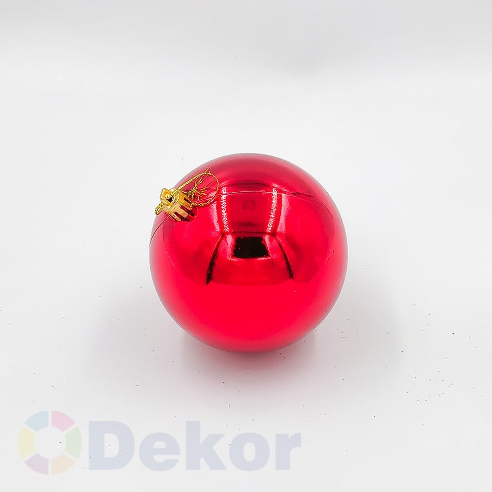15 cm Yılbaşı Topu RED