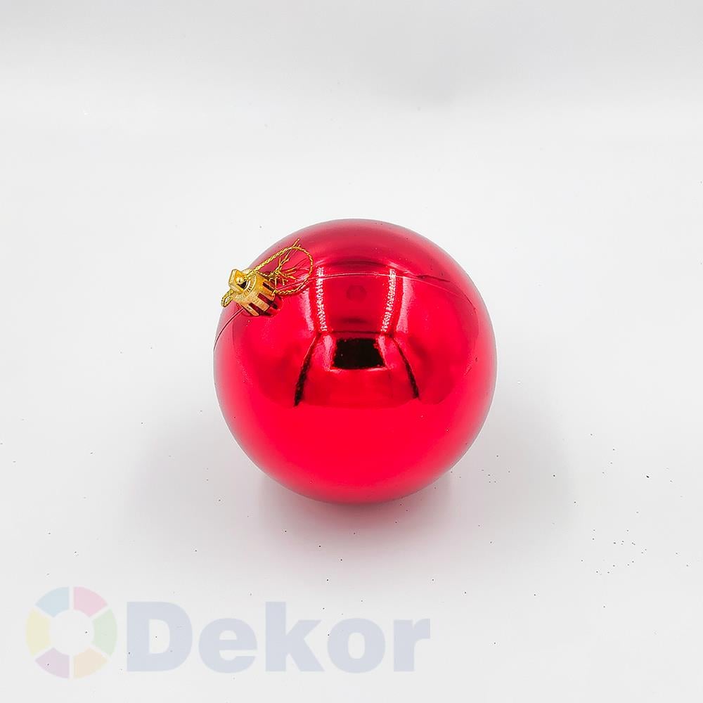 20 cm Kırmızı Parlak Top