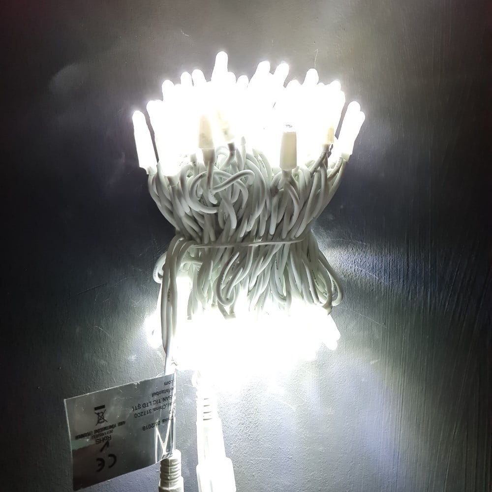 5 metre Eklenebilir İP Led Beyaz Günışığı Flaşlı 50L-1