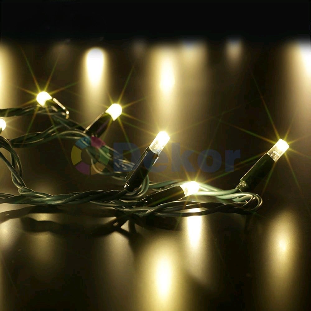 5 metre Eklenebilir İP Led Günışığı Beyaz Flaşlı Yeşil Kablo