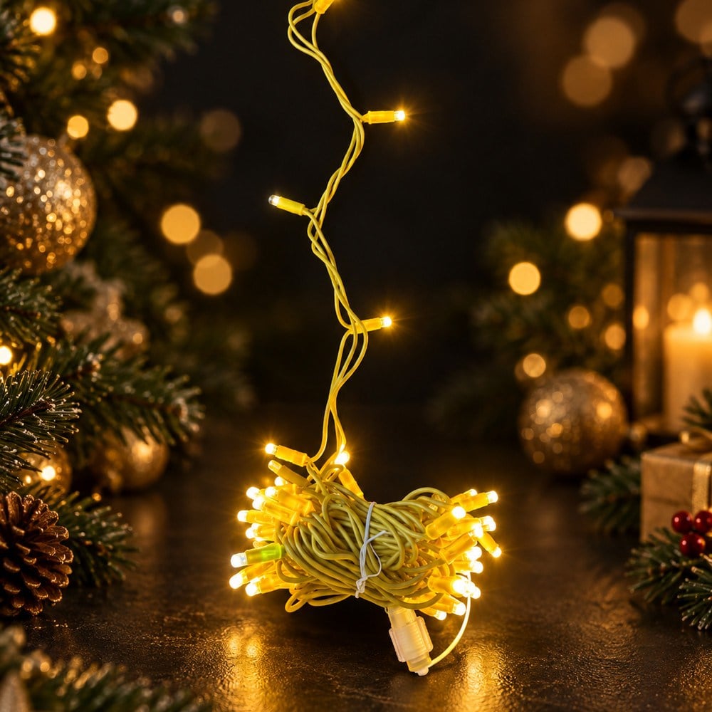 5 metre Eklenebilir İP Led Günışığı Beyaz Flaşlı 50L Gold Kablo