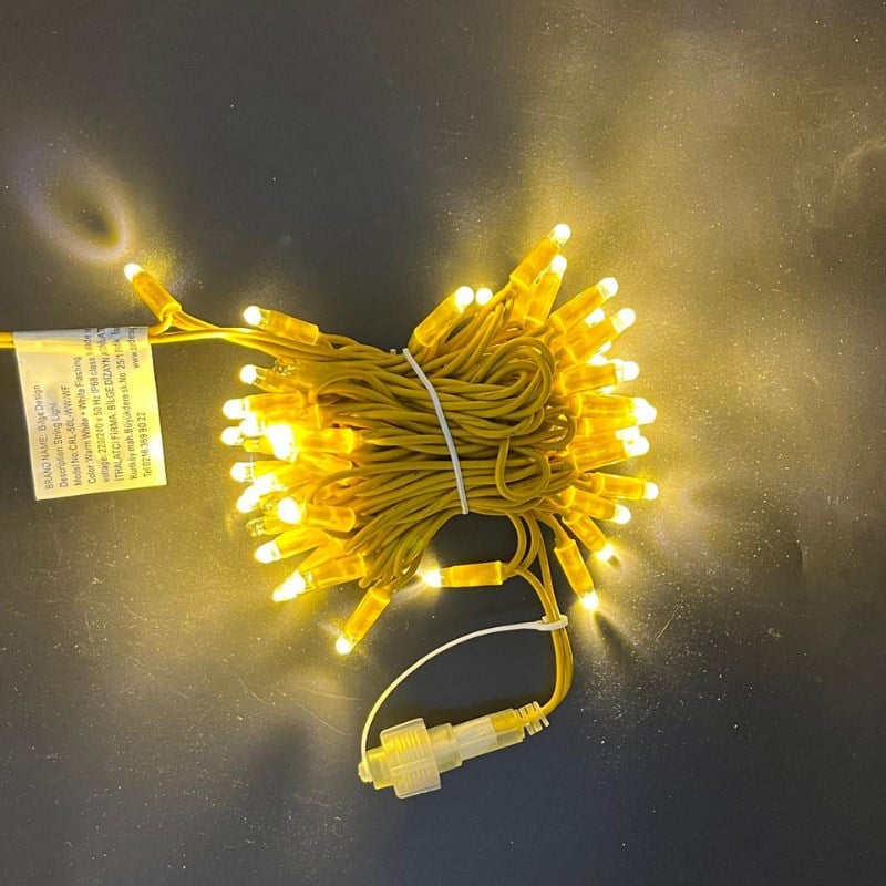 5 metre Eklenebilir İP Led Günışığı Beyaz Flaşlı 50L Gold Kablo