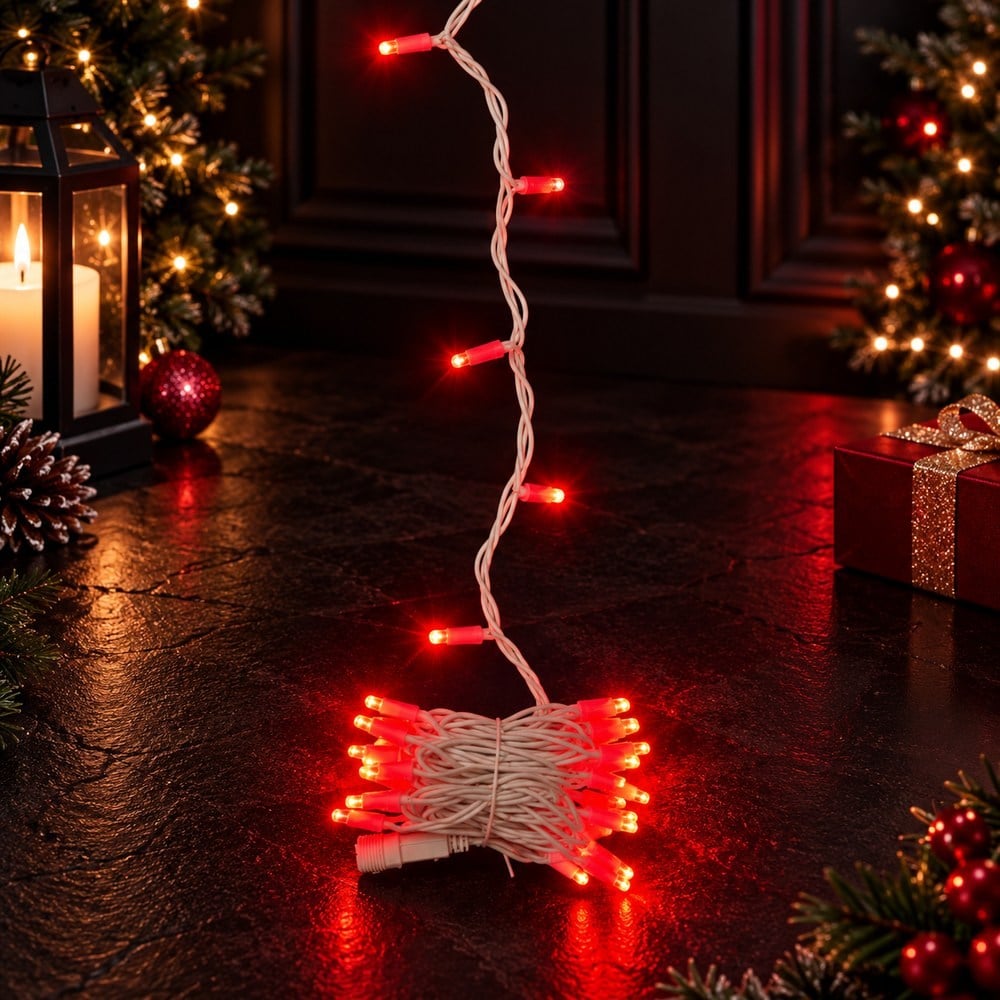 5 metre Eklenebilir İP Led Kırmızı 50L-1