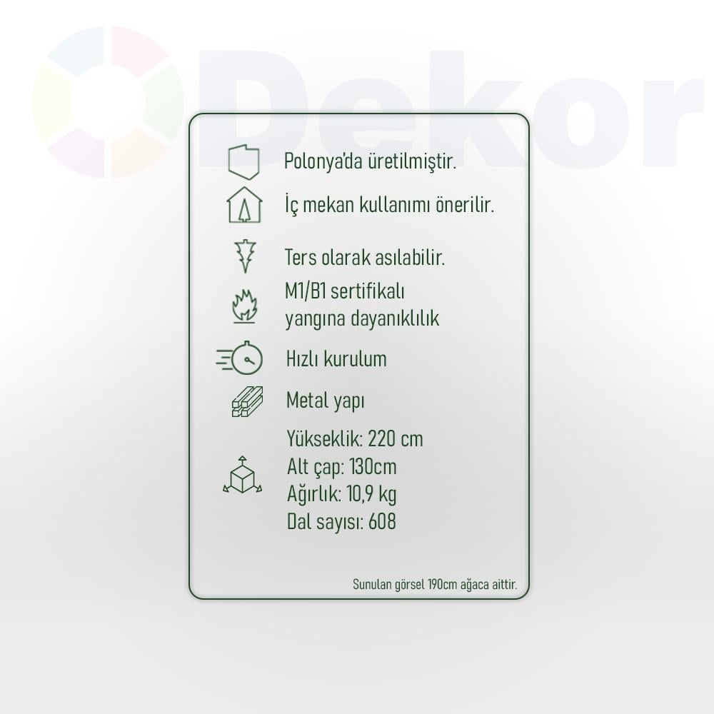 ALFA 220 CM AĞAÇ 608 DALLI