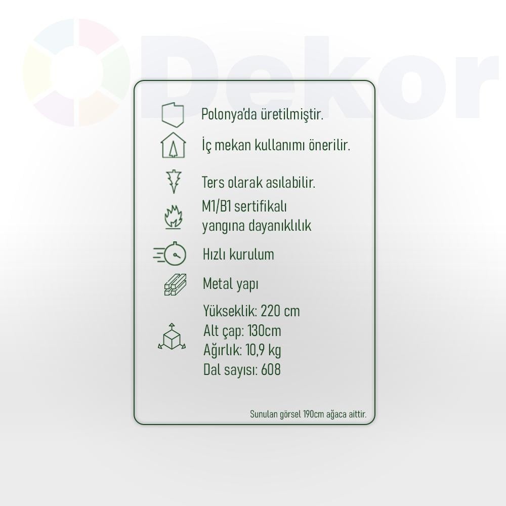ALFA 220 CM AĞAÇ 608 DALLI