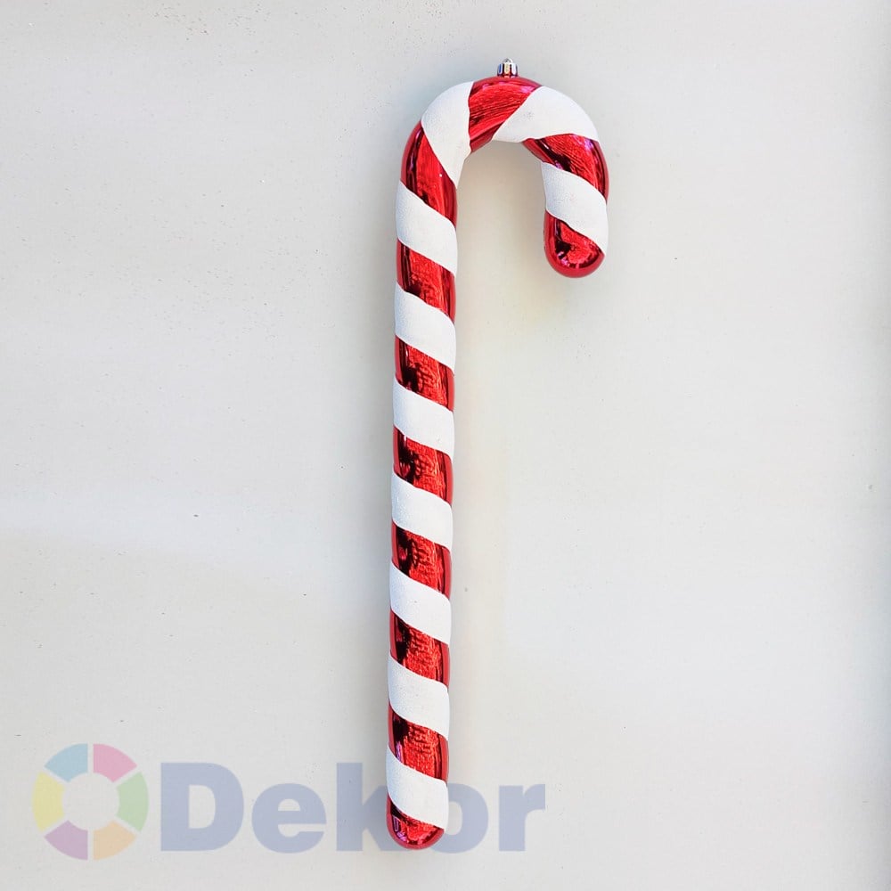 Kırmızı Beyaz Baston Şeker 92 cm (7x27x92)