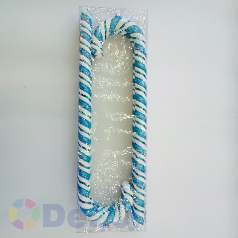 Mavi Beyaz Baston Şeker 4Lü 62 cm (3,5x15x62)