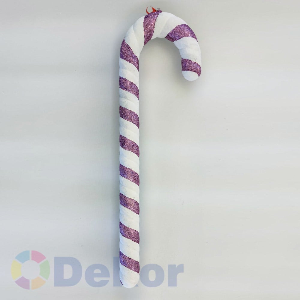 Mor Beyaz Baston Şeker 92 cm (7x27x92)