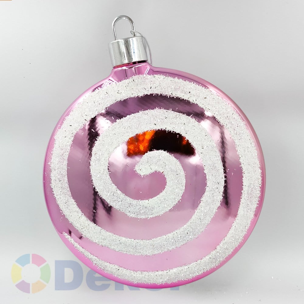 Pembe Beyaz Lolipop Şeker 30 cm