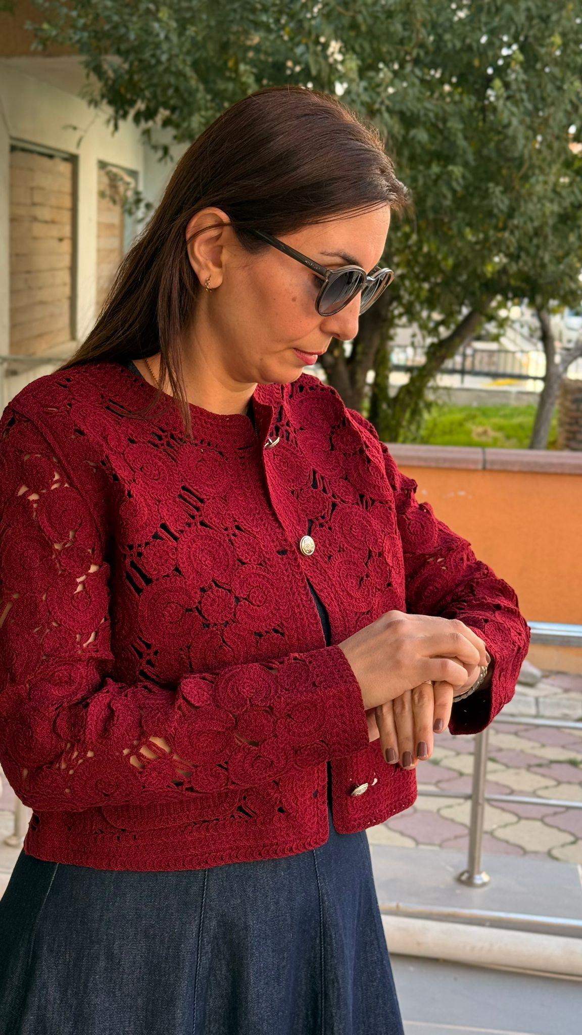 Dantelli Hırka