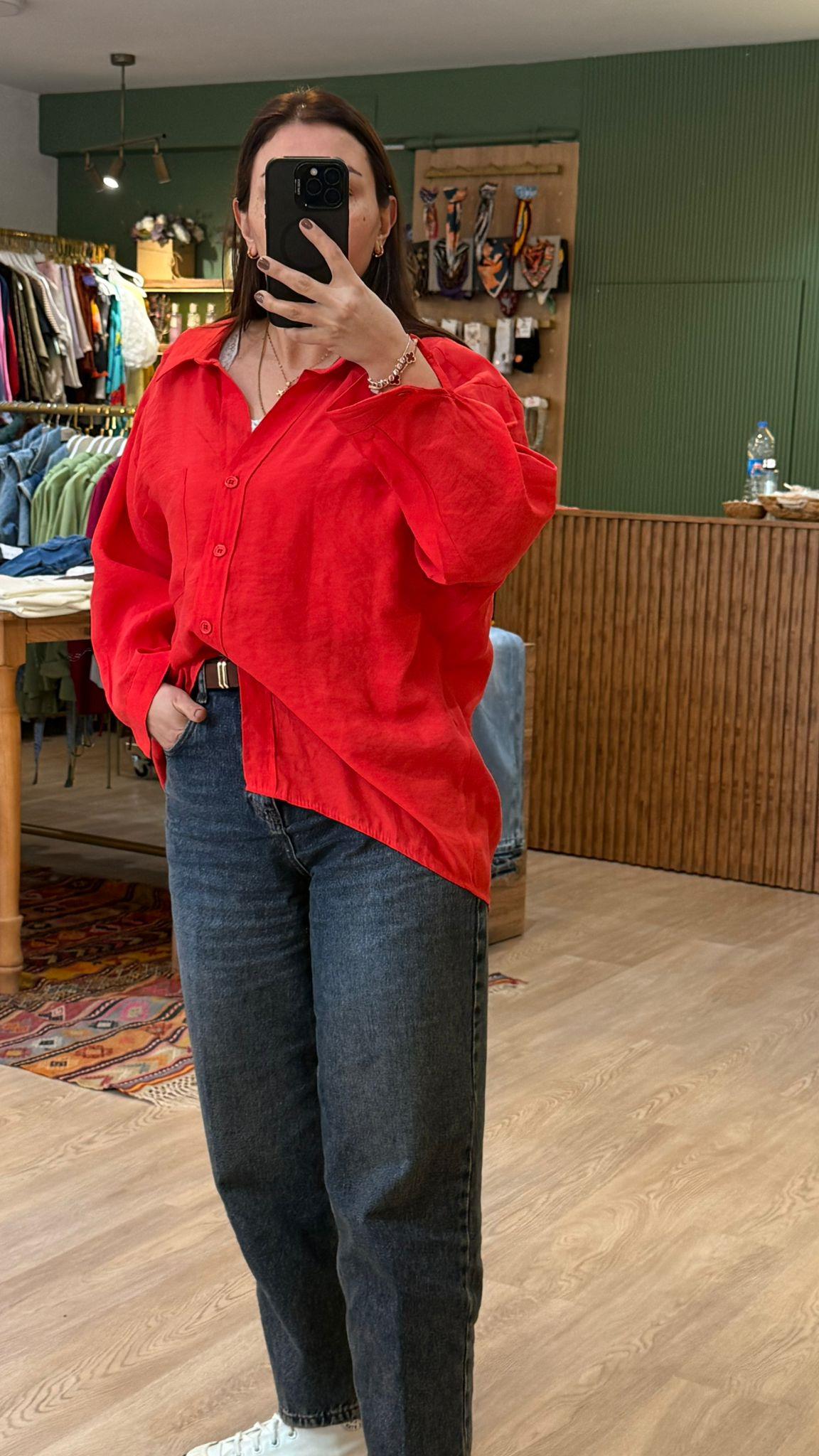 Oversize Gömlek