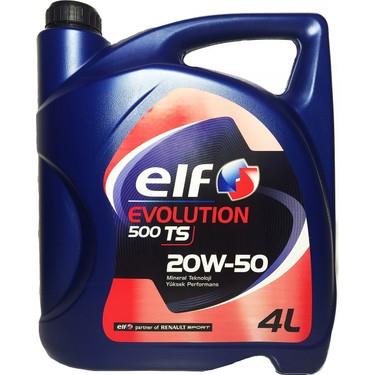 ELF EVOL. 500 TS 20W-50 Motor Yağı 4 Litre