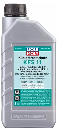 LIQUI MOLY Konsantre Antifriz KFS 11 –68°C /G11/ KFS11 1 Litre        
