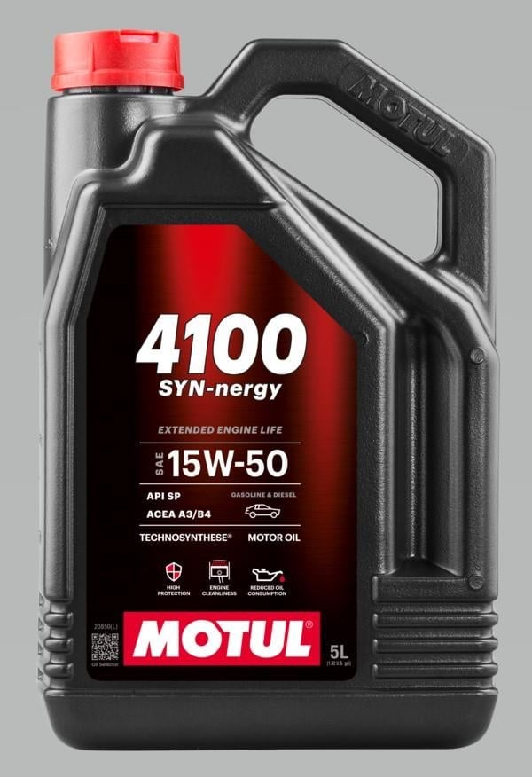 Motul 4100 SYN-NERGY 15W-50 Motor Yağı  5 Litre