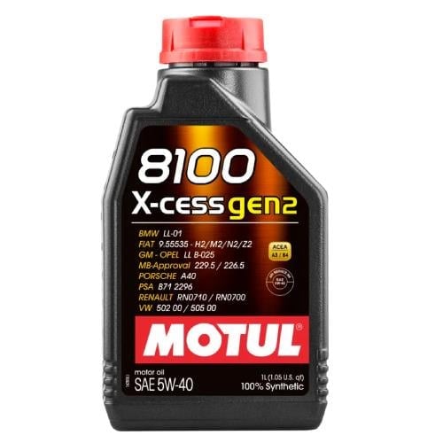 Motul 8100 X-CESS GEN2 5W-40 Motor Yağı  1 Litre