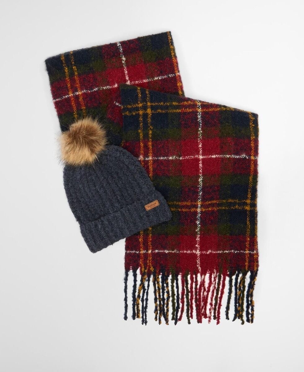 BARBOUR UNISEX ATKI-BERE SETİ LGS0077TN69