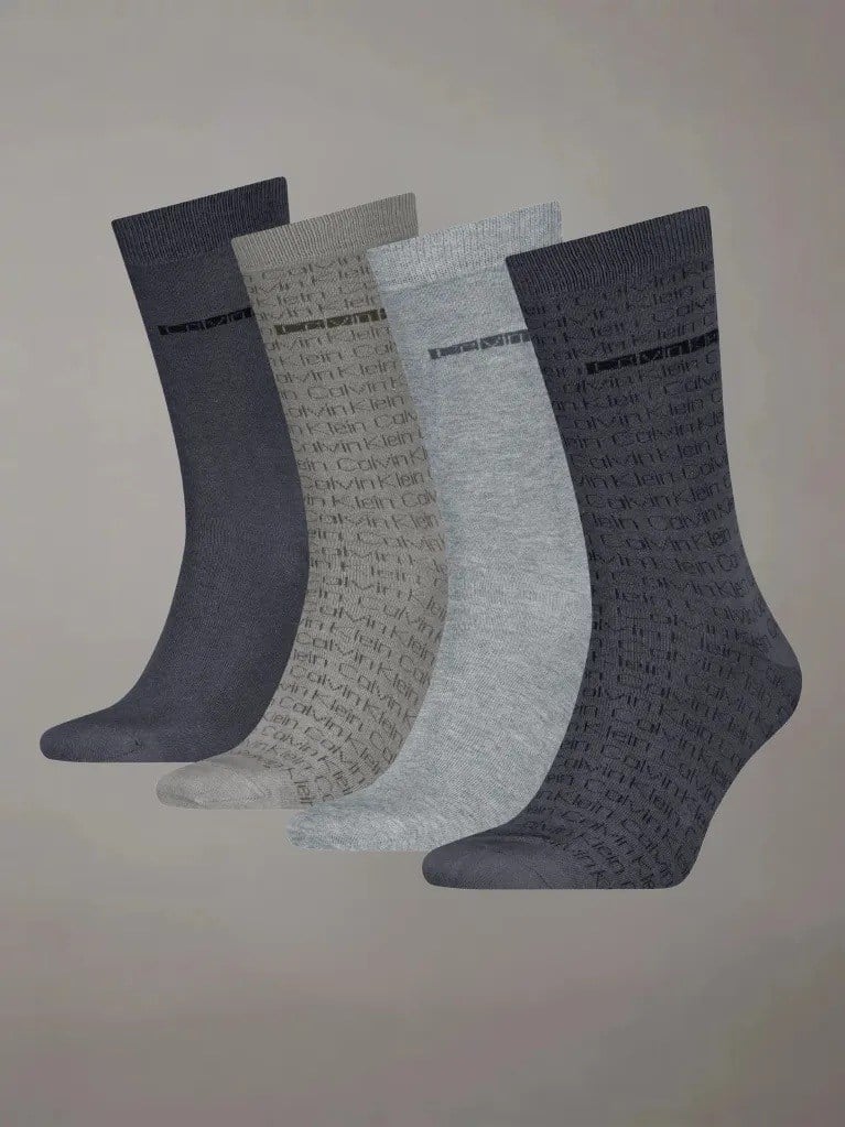 CALVIN KLEIN ERKEK 4 LU ÇORAP 701235980-002