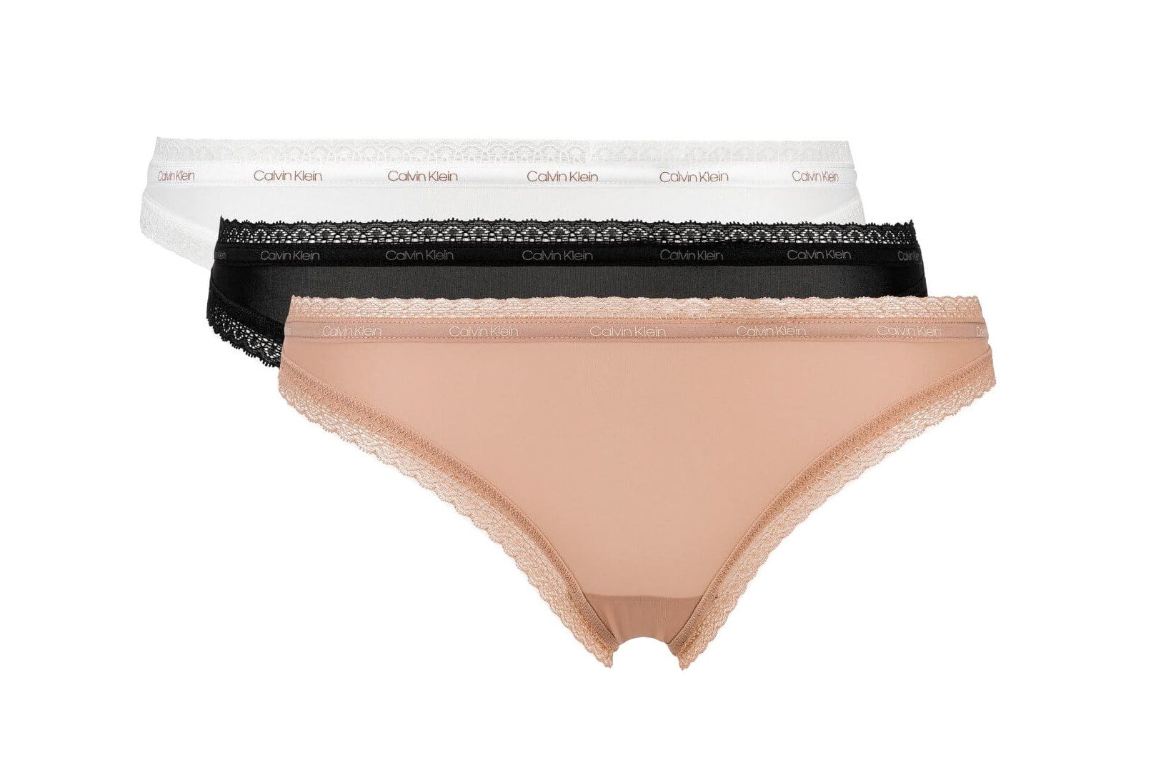 CALVIN KLEIN KADIN 3 LÜ İÇ ÇAMAŞIRI QD3802E-FIY