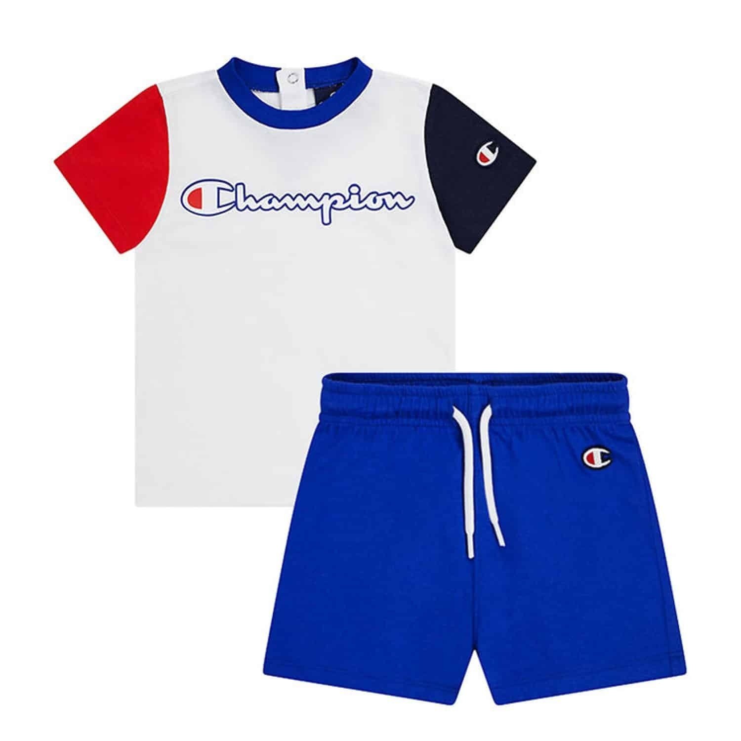 CHAMPION BEBEK ŞORT T-SHIRT TAKIM 306790-WW001