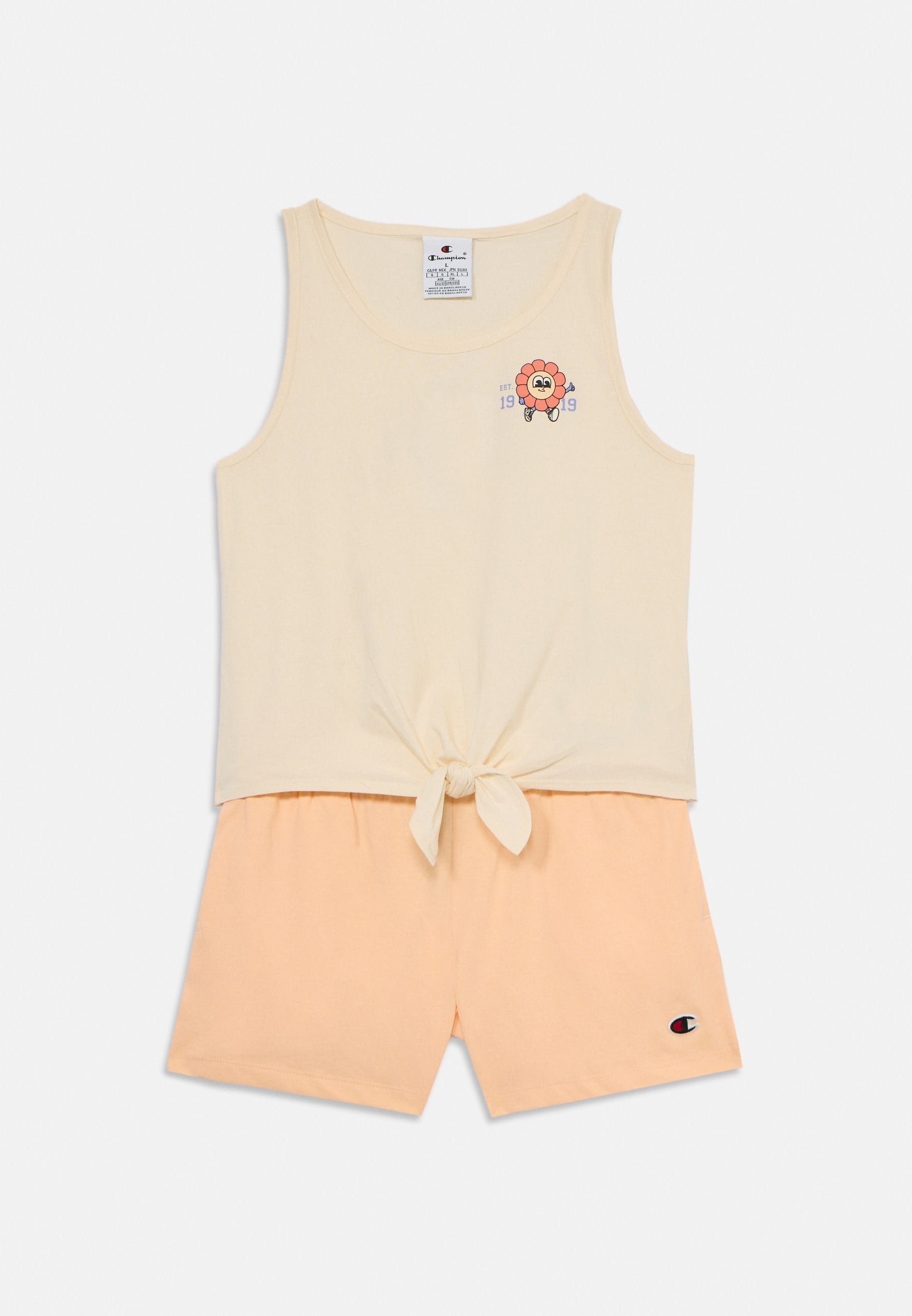 CHAMPION KIZ ÇOCUK ŞORT T-SHIRT TAKIM 405097-YS141