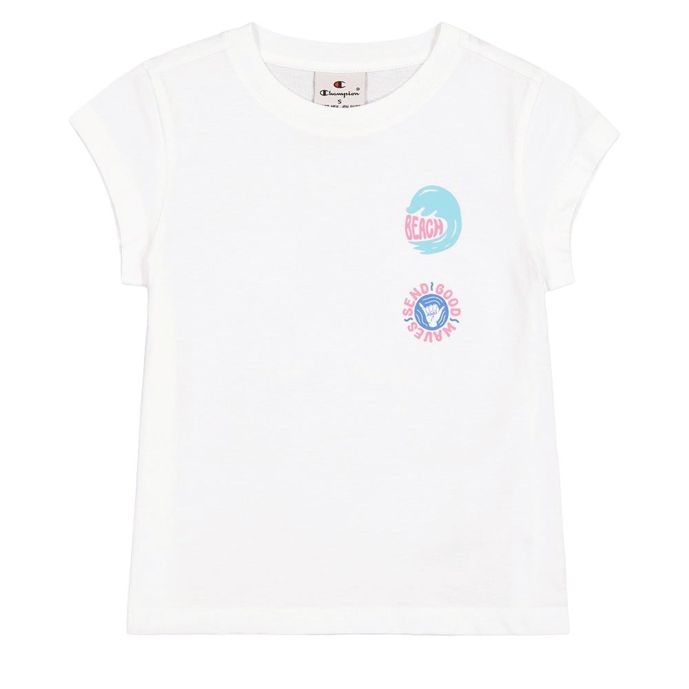 CHAMPION KIZ ÇOCUK T-SHIRT 405125-WW001