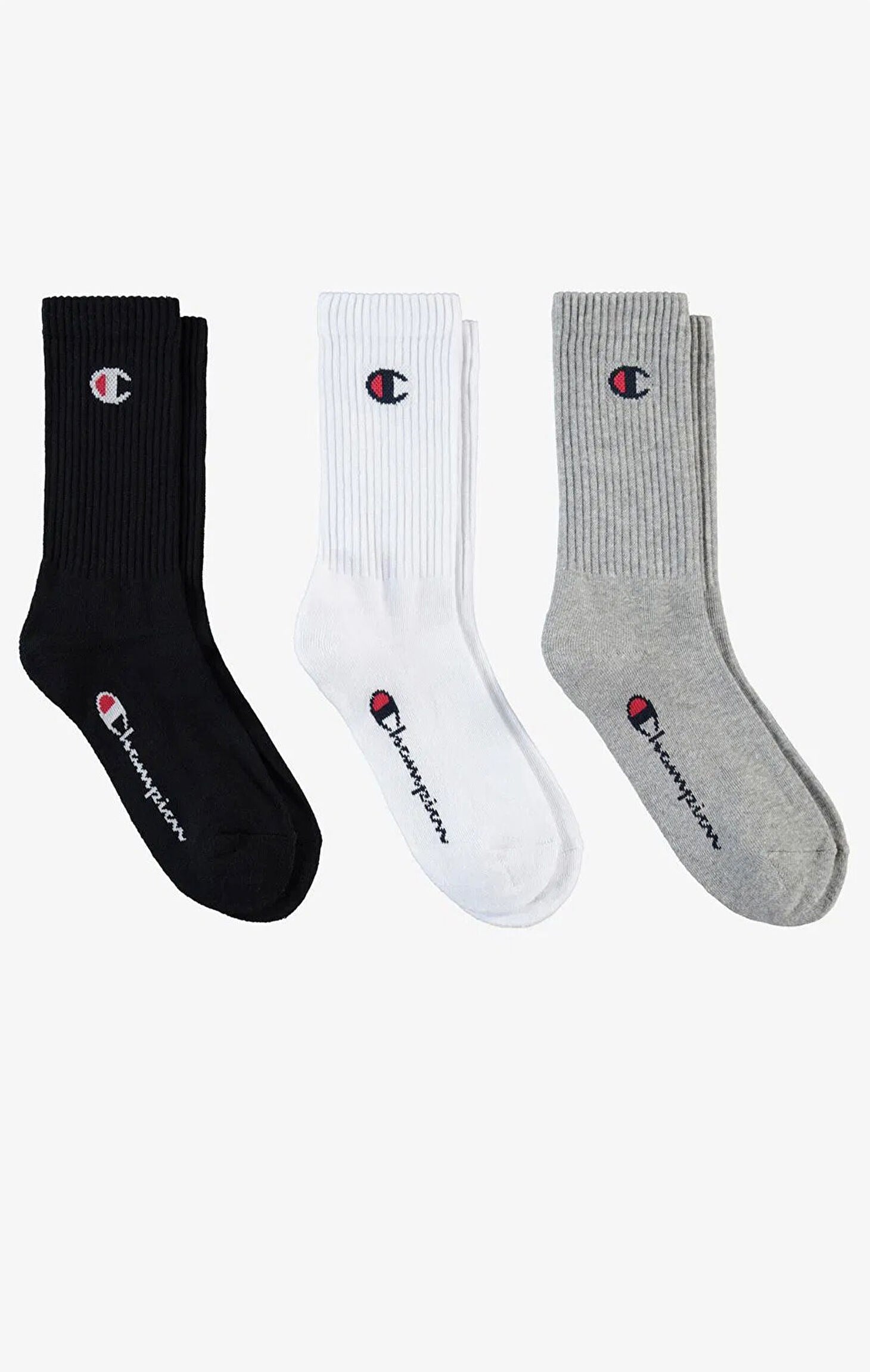 CHAMPION UNISEX 3 LÜ ÇORAP U24558-EM006