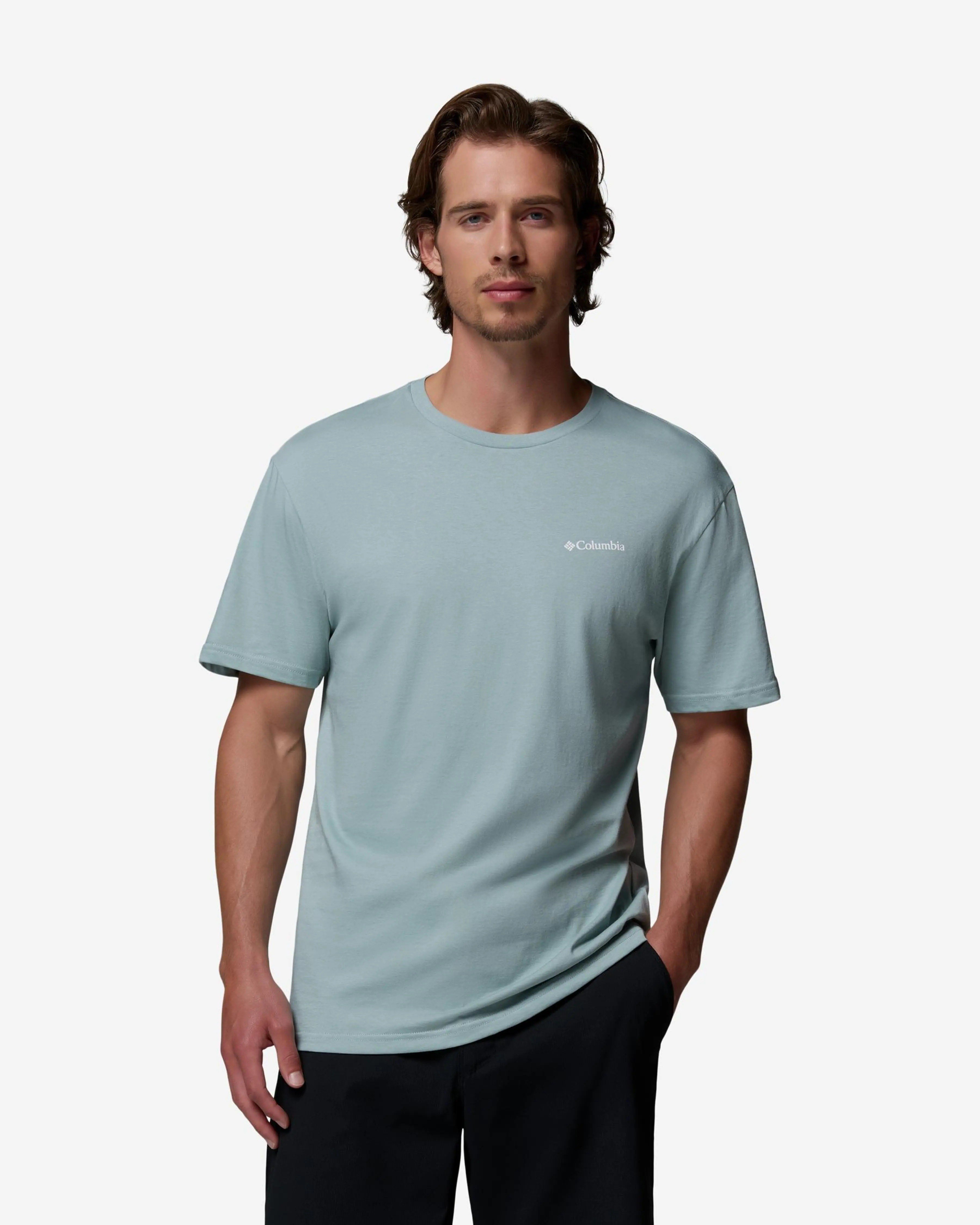 COLUMBIA CSC BASIC LOGO ERKEK T-SHIRT 1680053-461