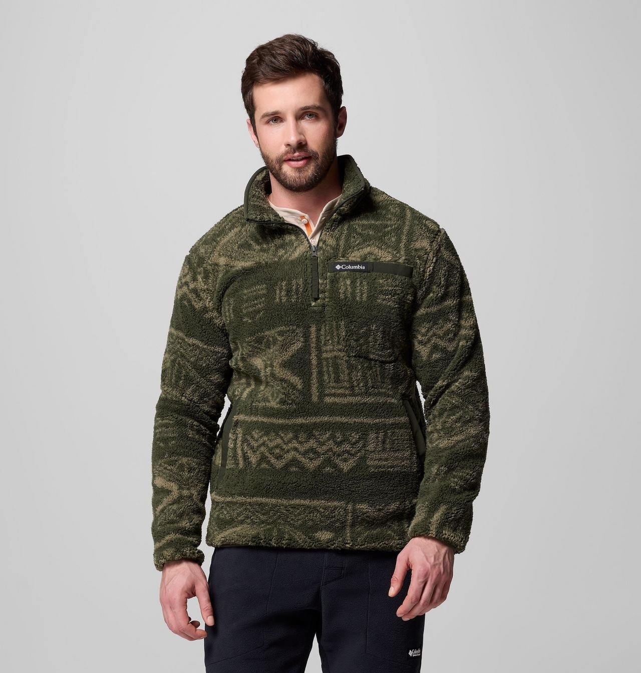 COLUMBIA RUGGED RIDGE ERKEK SWEATSHIRT 2135471-366