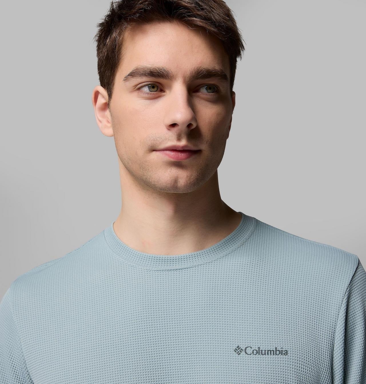 COLUMBIA TECH TRAIL UTILITY WARM LS CREW ERKEK SWEATSHIRT 2136881-461