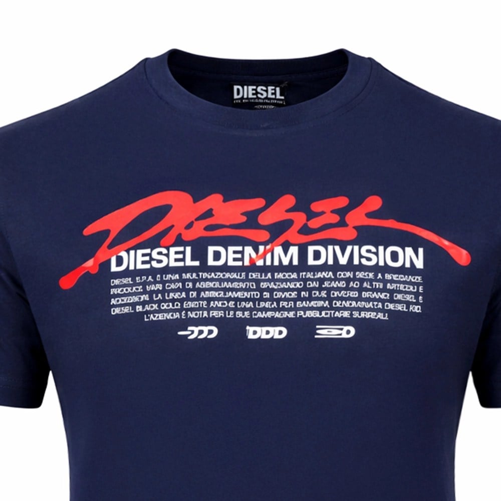 DIESEL ERKEK T-SHIRT A19700-RHQBG-81E