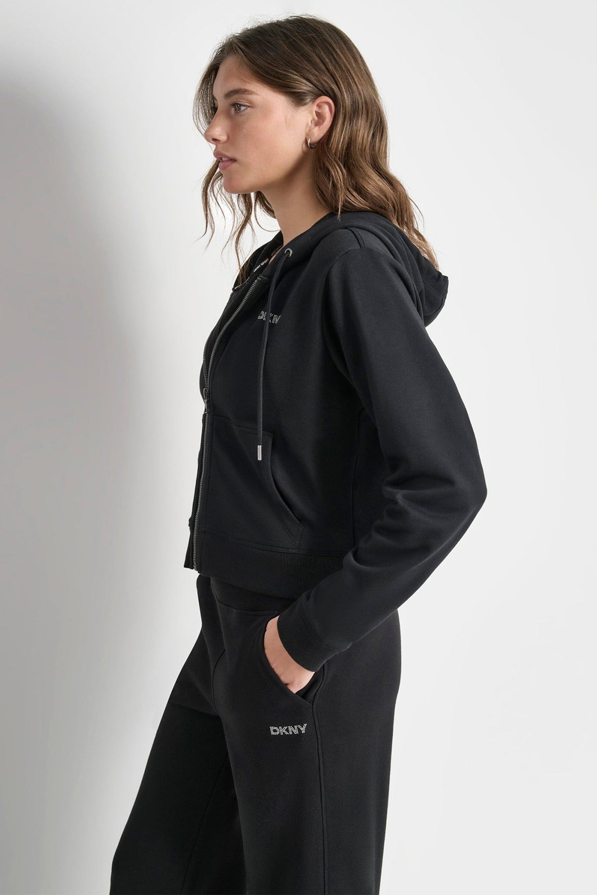 DKNY KADIN SWEATSHIRT DP5J9508-BLK